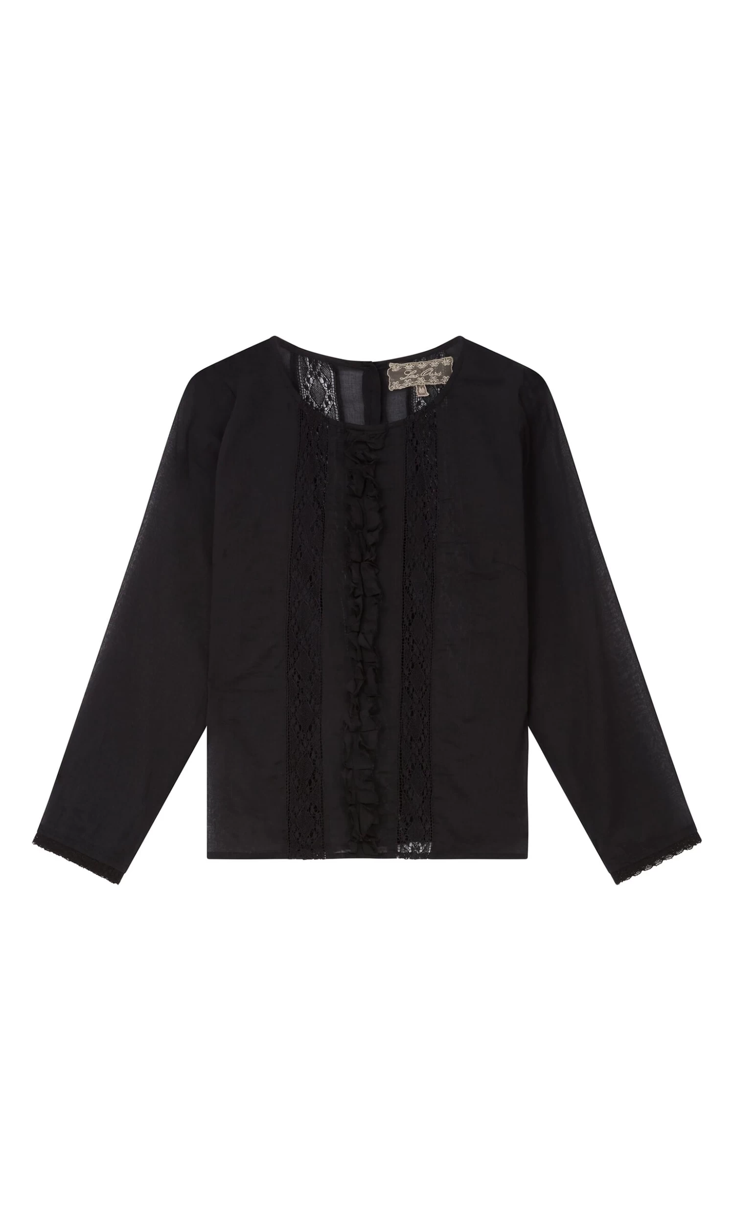 Black Lace Blouse - Image 6