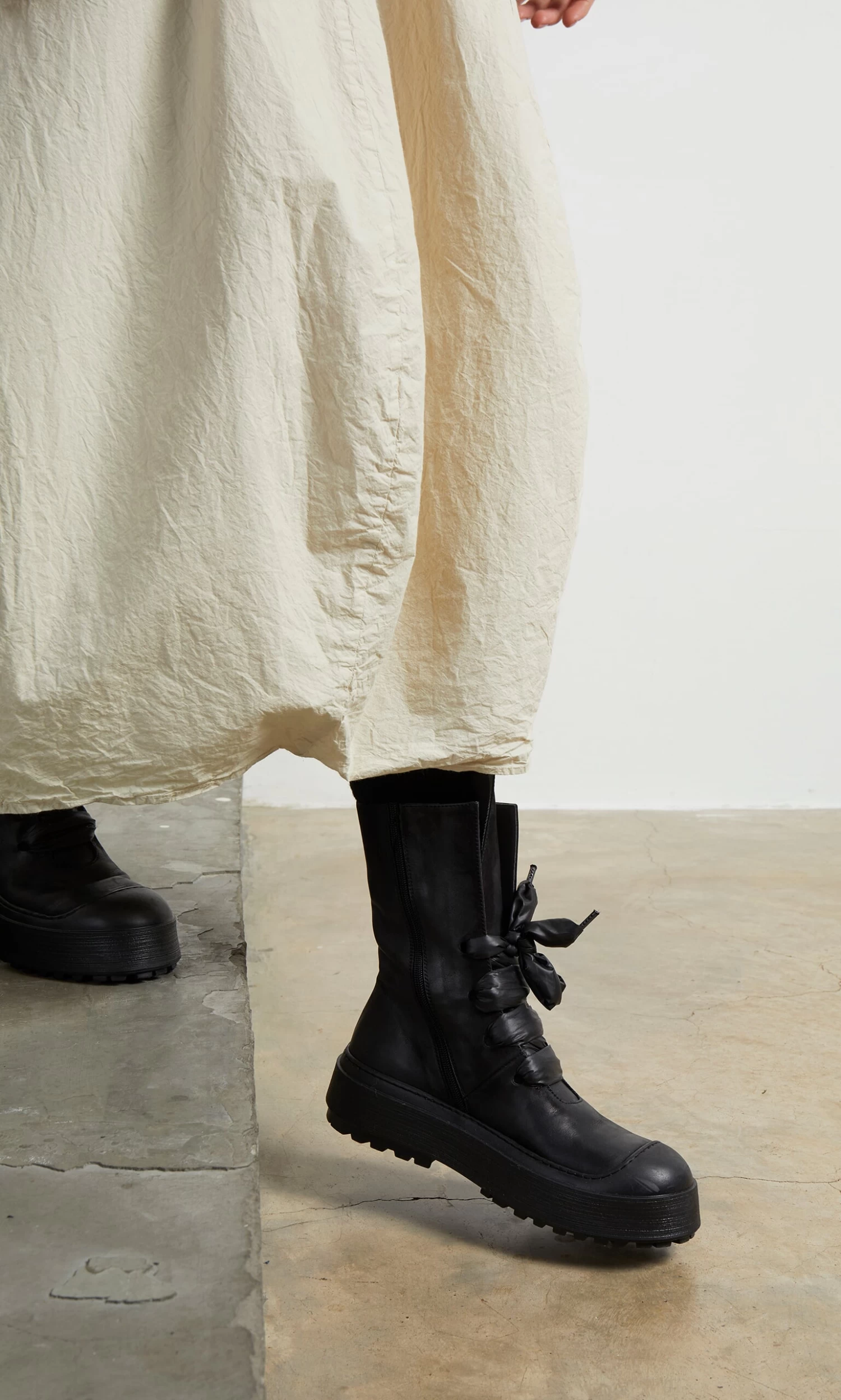 Puff Lace Boots - Image 3