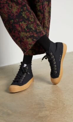 Novesta Black High Tops