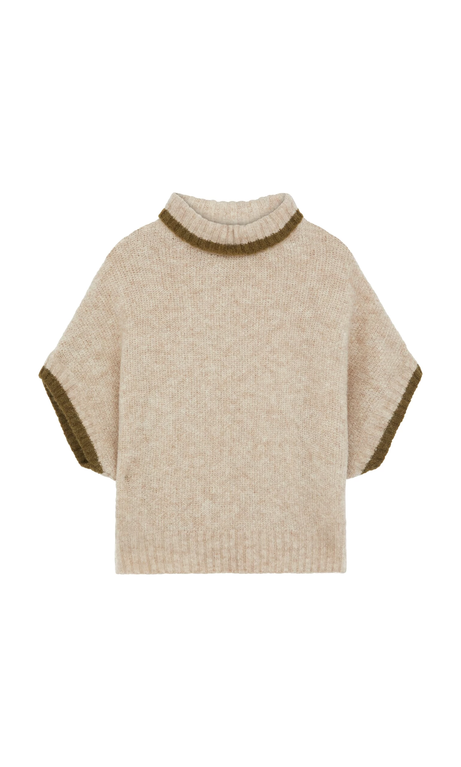 Greige Knit Top