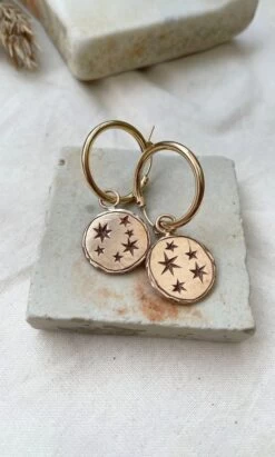 Seren Star Earrings