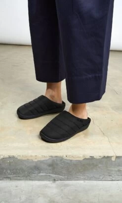 Tripple Black Slippers