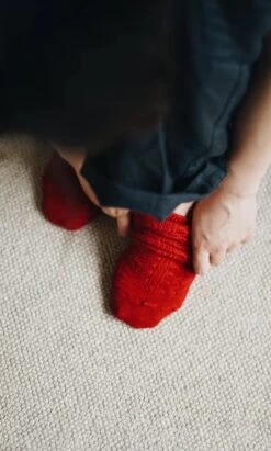 Red Socks From Japan
